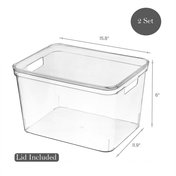 Rebrilliant Storage Organizer Plastic Bin & Reviews | Wayfair